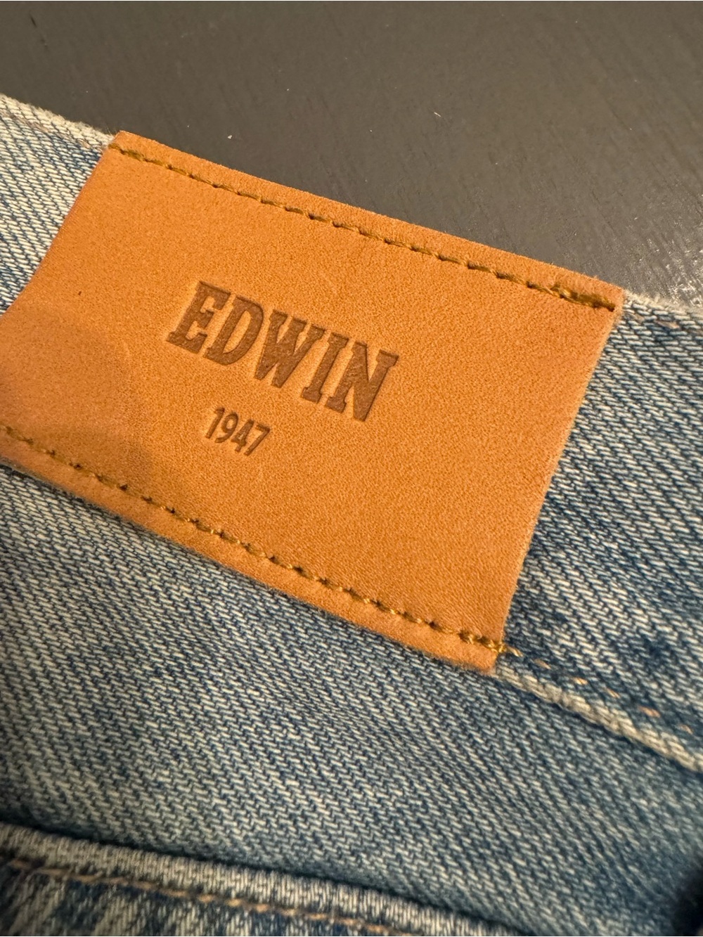 EDWIN womens Light Blue Denim Jeans - Classic Style